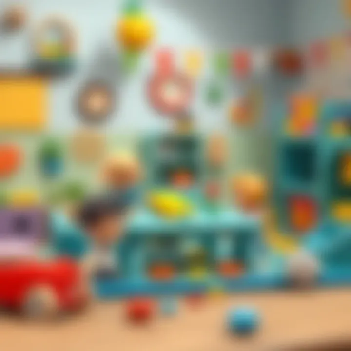 Creating a Nurturing Play Environment A nurturing environment depicted with playful activities, highlighting the importance of play in growth.