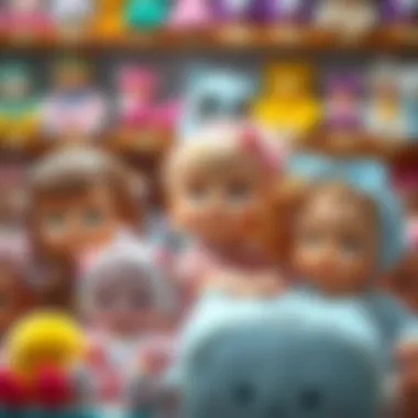 Different models and varieties of Baby Alive toys displayed together.