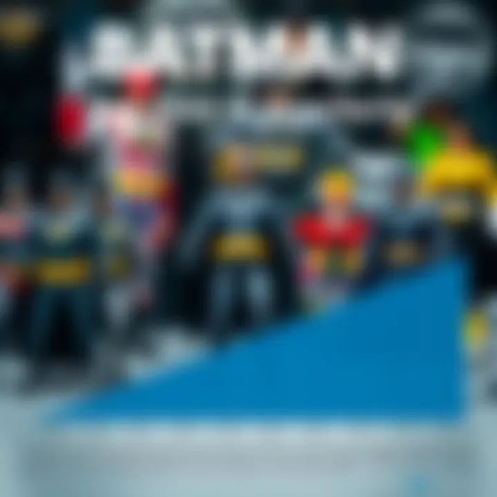 The Rise in Popularity of Batman Action Figures A chart depicting the growth of Batman action figure popularity over the years.