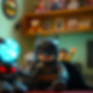 Imaginative Play with Batman Creative play scenarios with Batman plush toys