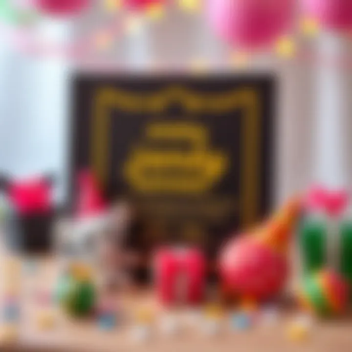 Creative invitation cards for a gender reveal celebration