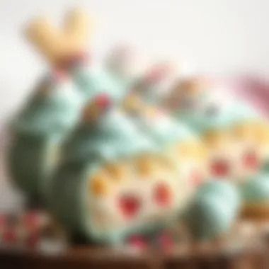 Sweet treats and snacks for a gender reveal celebration