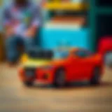 Stimulating Creativity with BMW Toy Cars BMW toy car with vibrant colors stimulating creativity