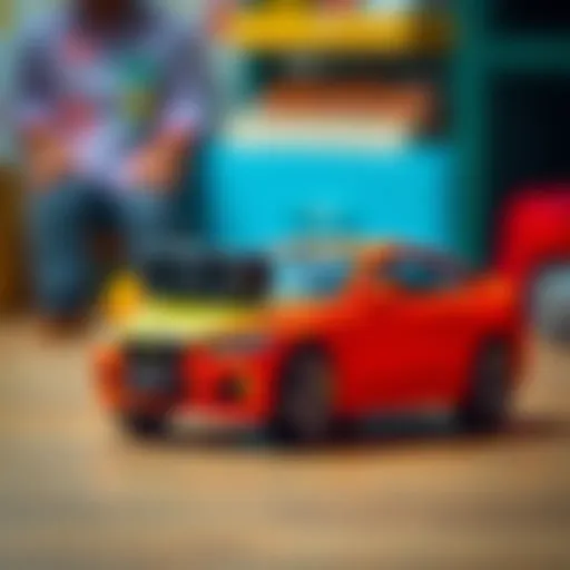 Stimulating Creativity with BMW Toy Cars BMW toy car with vibrant colors stimulating creativity