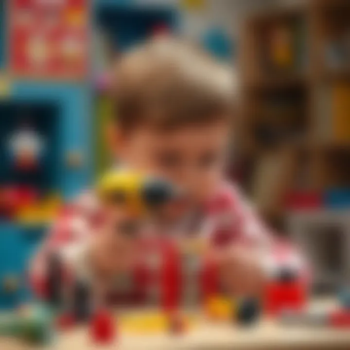 Imaginative Play: The Power of Toy Tools Child engaged in imaginative play with a toy drill