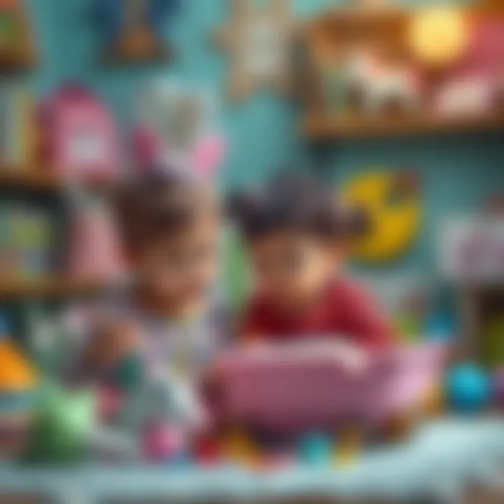 Children Engaging with Unicorn Supplies