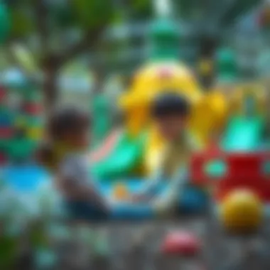 The Importance of Imaginative Play in Child Development Children engaging in imaginative play in a well-designed play area.