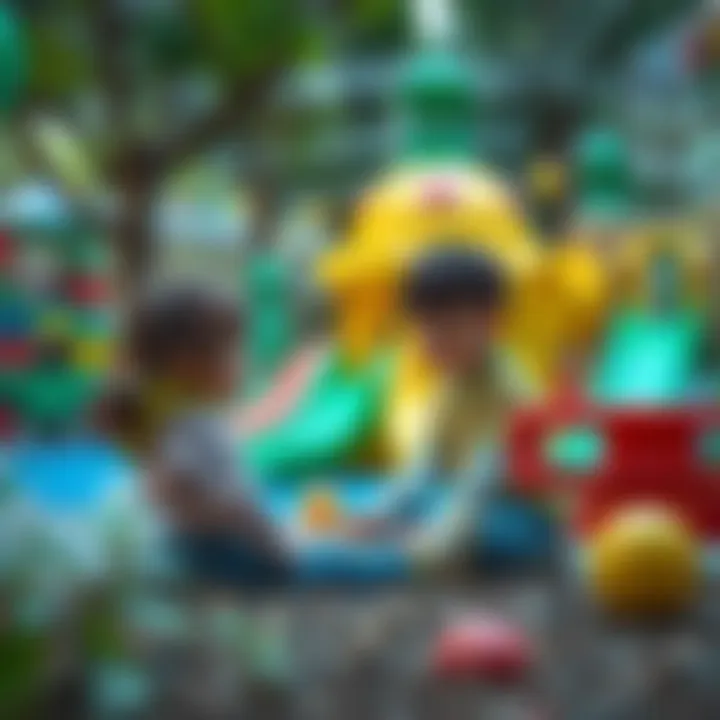 The Importance of Imaginative Play in Child Development Children engaging in imaginative play in a well-designed play area.