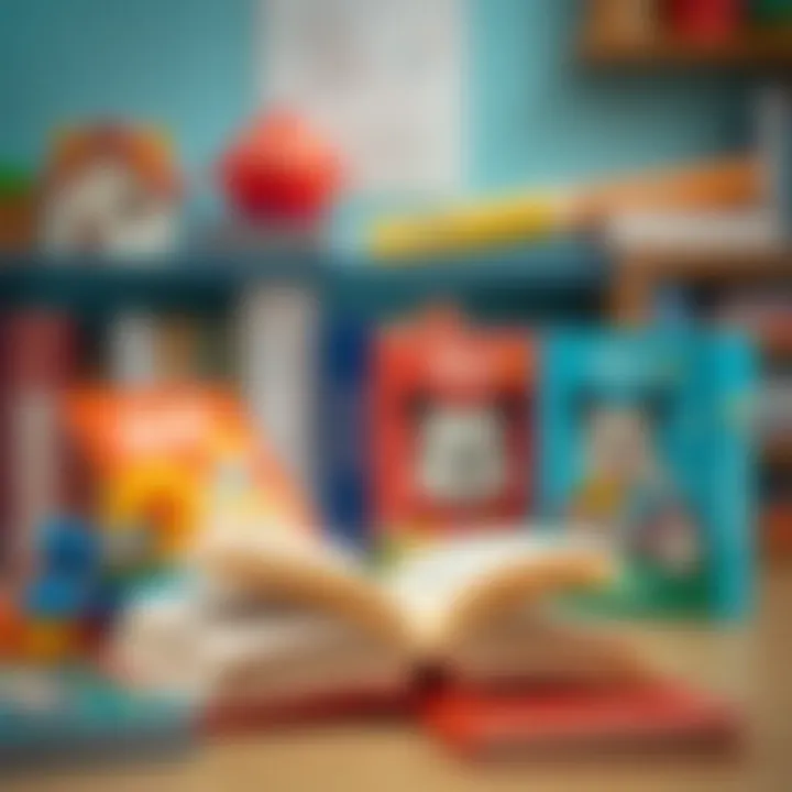 A collection of books aimed at personal development for children