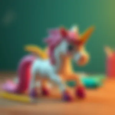 Creative Use of Unicorn Stationery in Class