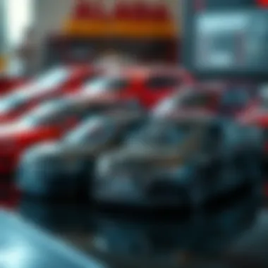 Different models of remote-controlled Audi vehicles