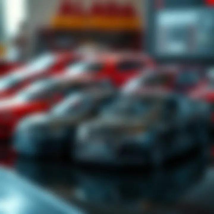 Different models of remote-controlled Audi vehicles