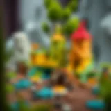 Imaginative Play with Dino Valley A colorful Dino Valley playset encouraging imaginative play