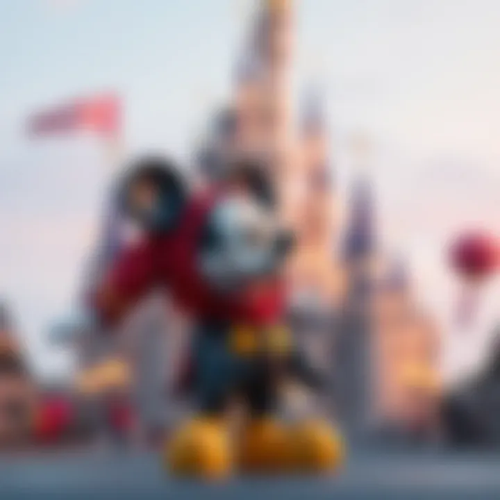 Economic Aspects of Disney Apparel Infographic on the economic impact of Disney clothing