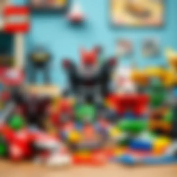 Exploring the Variety of Lego Transformers Toys A diverse collection of Lego Transformers sets on a table