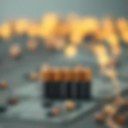 Duracell 6-pack battery set showcasing reliability