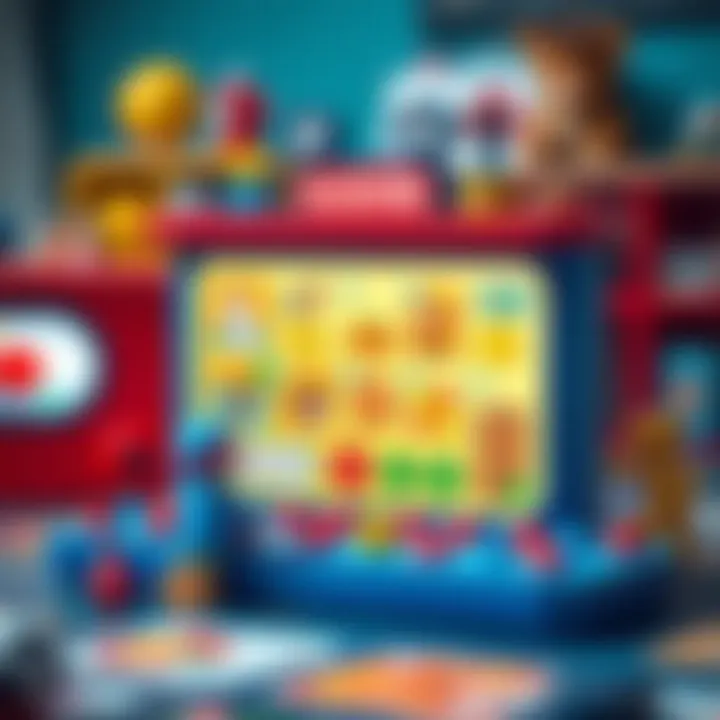 Engaging educational games for children