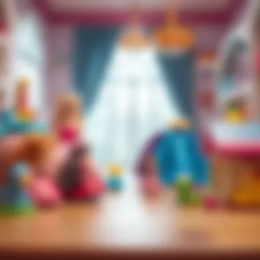 Diverse Learning: Educational Benefits of Princess Toys Various princess toys demonstrating educational opportunities for children.