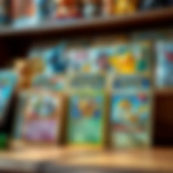 Rare Pokémon card collection displayed beautifully