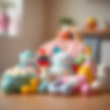 Essentials for New Mothers A collection of essential items for new mothers, symbolizing care and attention to their needs.