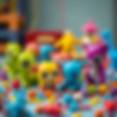 The Joy of Fingerling Toys Colorful fingerling toys in a playful setting