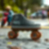 History of four-wheeled skates