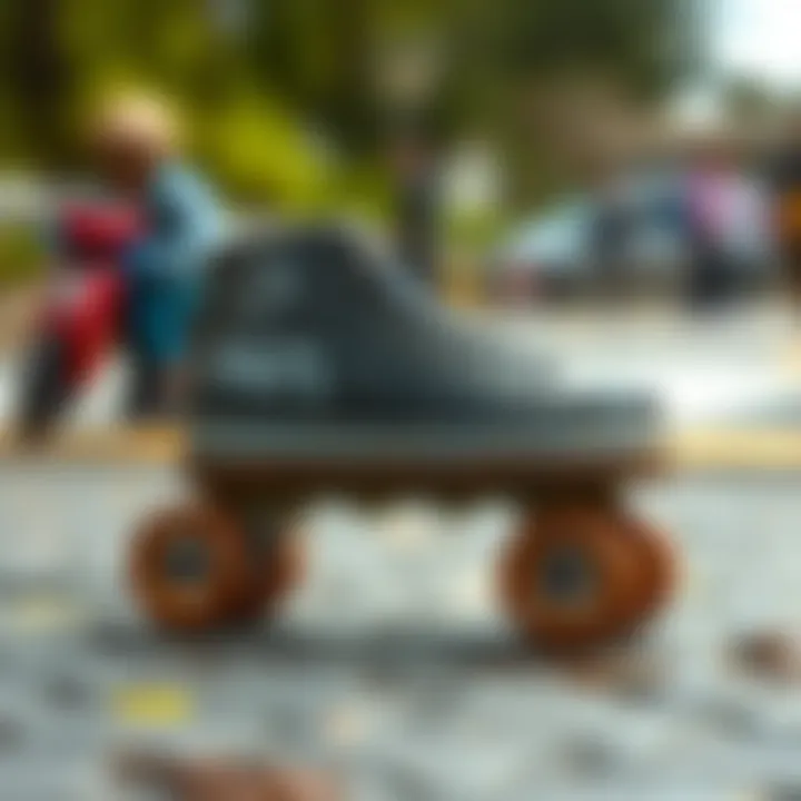 History of four-wheeled skates