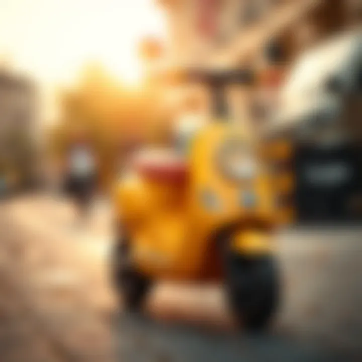 Safety features of the Globber Deluxe Scooter