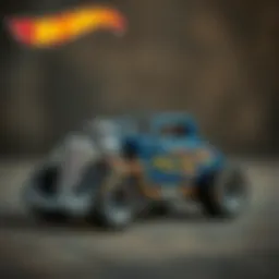 Iconic design of the Hot Wheels Bone Shaker