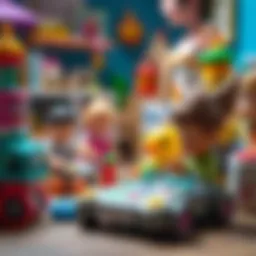 Variety of toys for girls showcasing developmental benefits