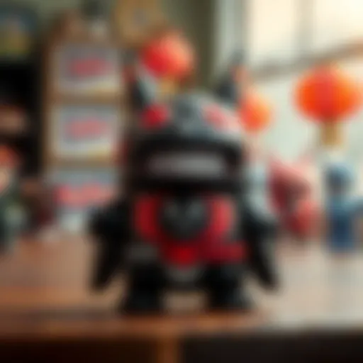 The Fascinating History of Kuromi Illustration showcasing the history of Kuromi toy