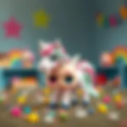 Colorful LOL Surprise Unicorn toy showcasing creativity