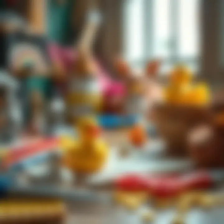 Materials and tools for creating paper ducks