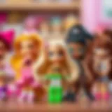 Historical evolution of Mini Bratz toys