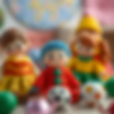 Educational Aspects of Colorful Dolls Educational toys promoting creativity and learning