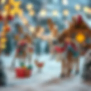 Cultural Significance of Reindeer in Christmas Traditions An educational display about the cultural significance of reindeer in various traditions.