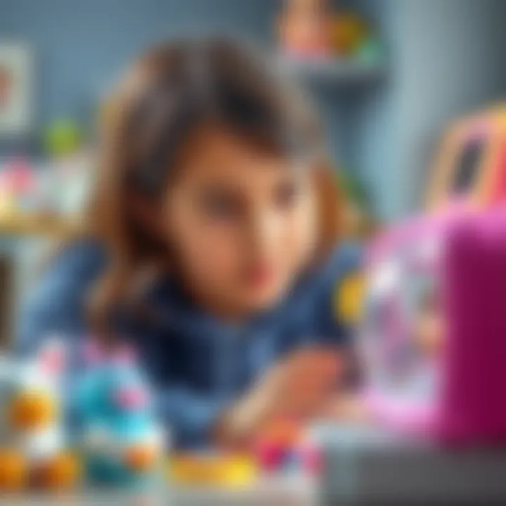 A thoughtful parent evaluating Baby Alive toys for child development.