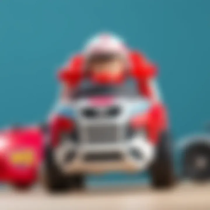 Parents assessing safety features of Pilsan toys