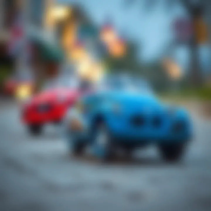 Safety features of pedal cars highlighted for parents