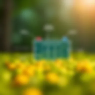 Diagram illustrating the energy efficiency of the Pilsan Fortune 12V battery