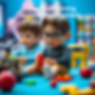 An infographic showcasing the benefits of gaming for child development.