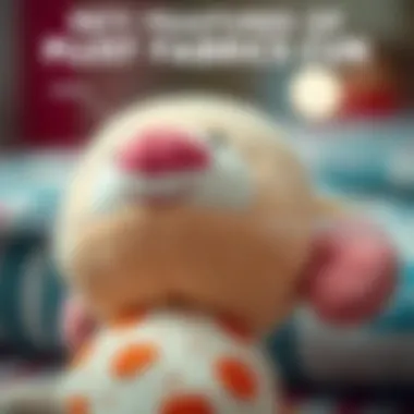 Safety Features of Plush Fabric Toys Close-up of a plush fabric toy highlighting its safety features.