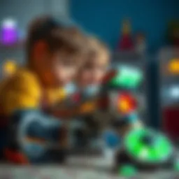 Engaging children with Silverlit Robo Combat set