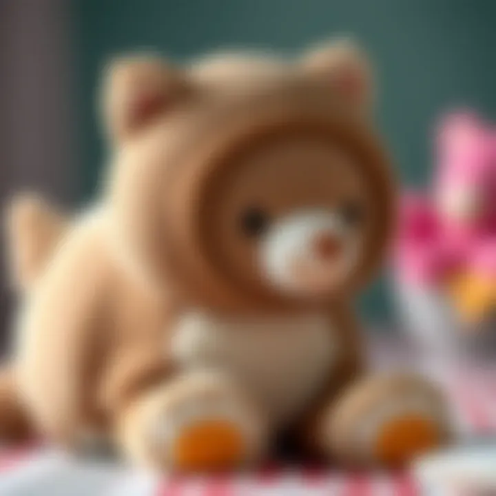 Cuddly Plush Companion Soft plush animal providing comfort and imaginative play