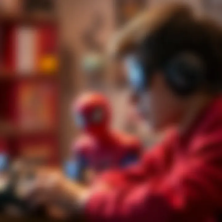 A thoughtful parent evaluating the educational aspects of Spider-Man games.