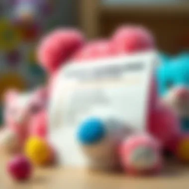 Safety standards for plush toys on a checklist