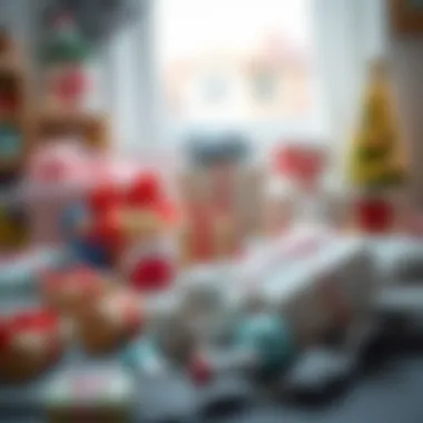 Gifts for New Moms Thoughtful gifts laid out for a new mother, emphasizing both practicality and emotional support.