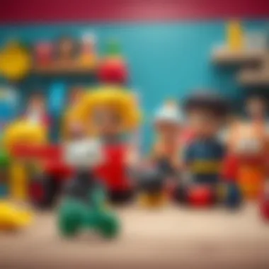 Different categories of toys for young children