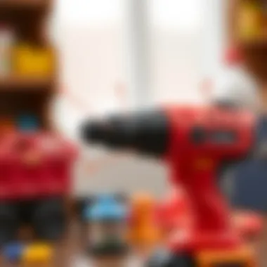 Safety First: Understanding Toy Drill Features Close-up of a toy drill highlighting safety features