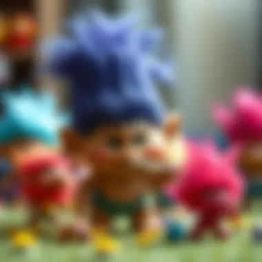Troll Toys and Child Development Developmental benefits of troll toys illustrated